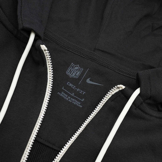 San Francisco 49ers Grey Sideline Full-Zip Hoodie (Recreated Edition)
