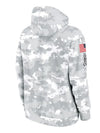 2024 Buffalo Bills Arctic Camo Salute to Service Hoodie Recreated Edition