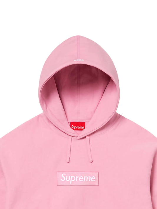 Supreme Box Logo Pink Hoodie (Recreated Edition)