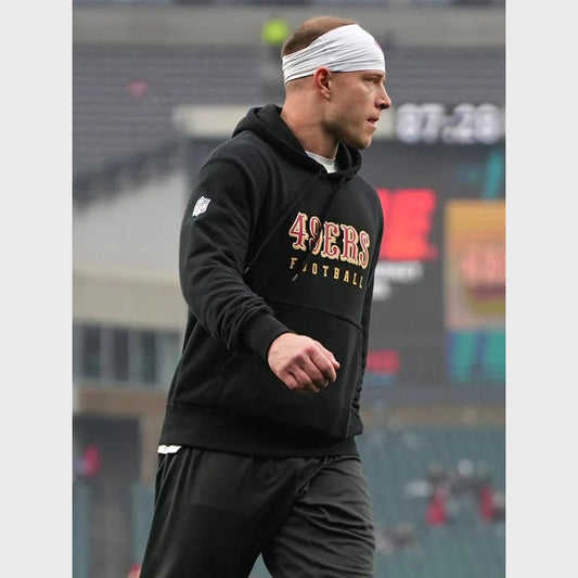 San Francisco 49ers Black Pullover Hoodie (Recreated Edition)