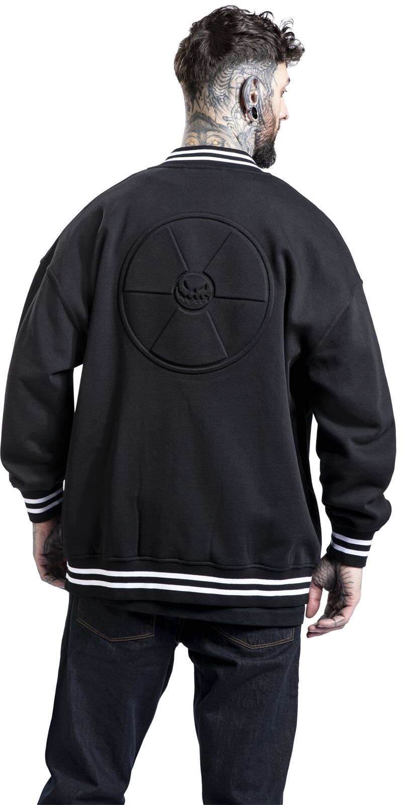 EMP Signature Collection Varsity Jacket black by Motionless In White
