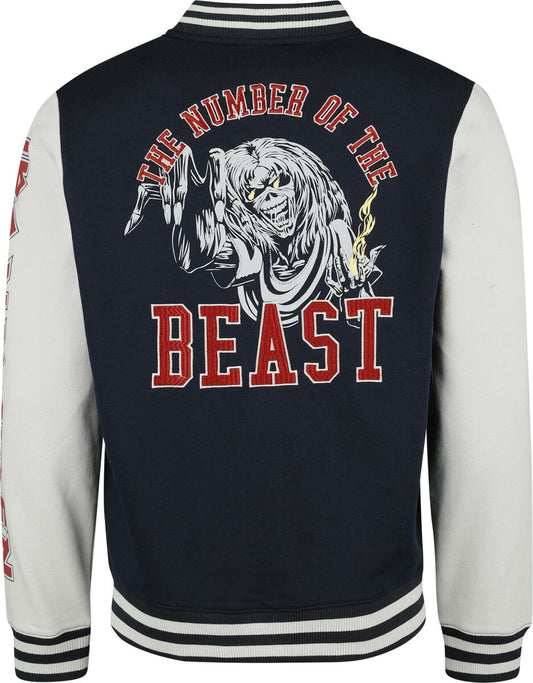 NOTB Coaches" Varsity Jacket multicolour by Iron Maiden