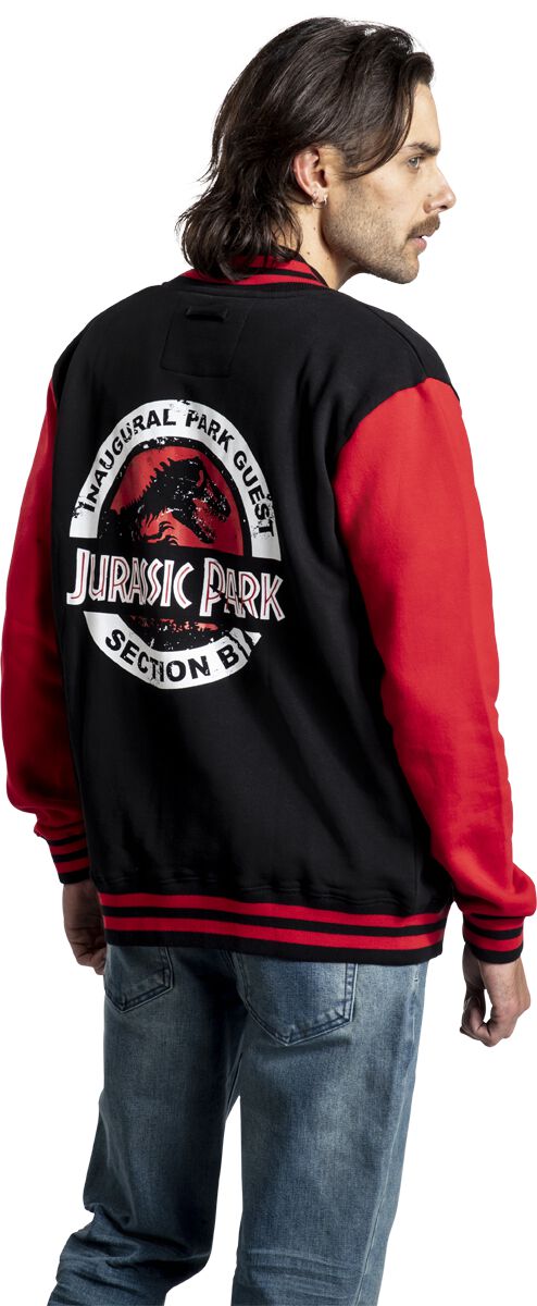 Inaugural Park – Guest Section B Varsity Jacket – Multicolour Jurassic Park Jacket