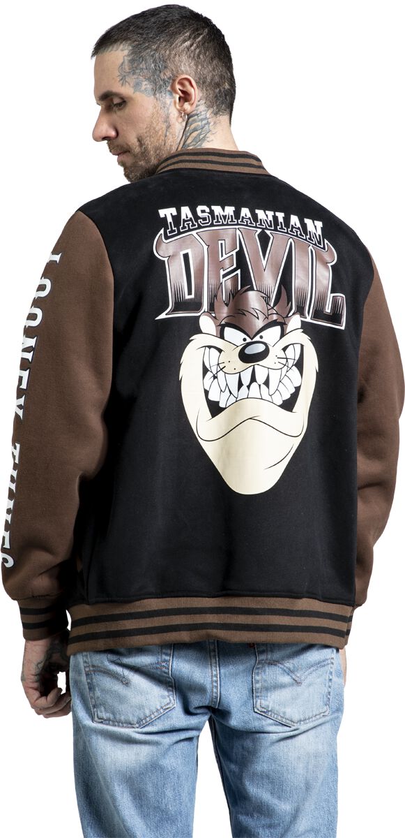 Taz Varsity Jacket Multicolour by Looney Tunes