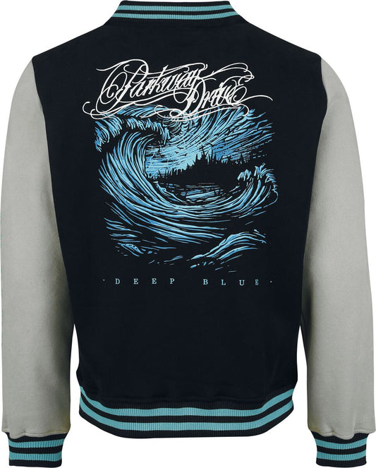 Deep Blue Varsity Jacket Multicolour by Parkway Drive