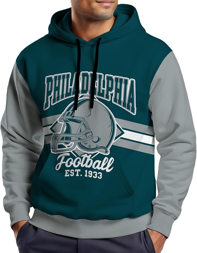 Philadelphia Football Graphic Hoodie – image 4