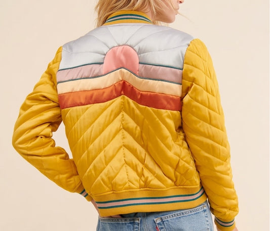 Superman and Lois Tayler Buck Bomber Jacket