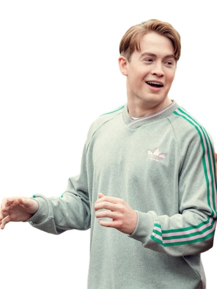 Heartstopper S03 Grey Sweatshirt Recreated Edition
