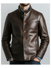 Alexander Leather Brown Jacket – Men’s Leather Jacket (Brown)