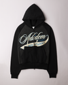 Adidem Asterisks Cursive Chainstitch Ribbon Hoodie Recreated Edition