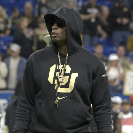 Deion Sanders Colorado Buffaloes Hoodie 🦬🏈 Recreated Edition