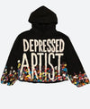 Depressed Artist Hoodie 🎨🖤 Recreated Edition