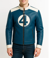 Fantastic Four First Steps Mister Fantastic Blue Leather Jacket