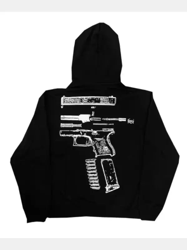 In Glock We Trust Hoodie Recreated Edition