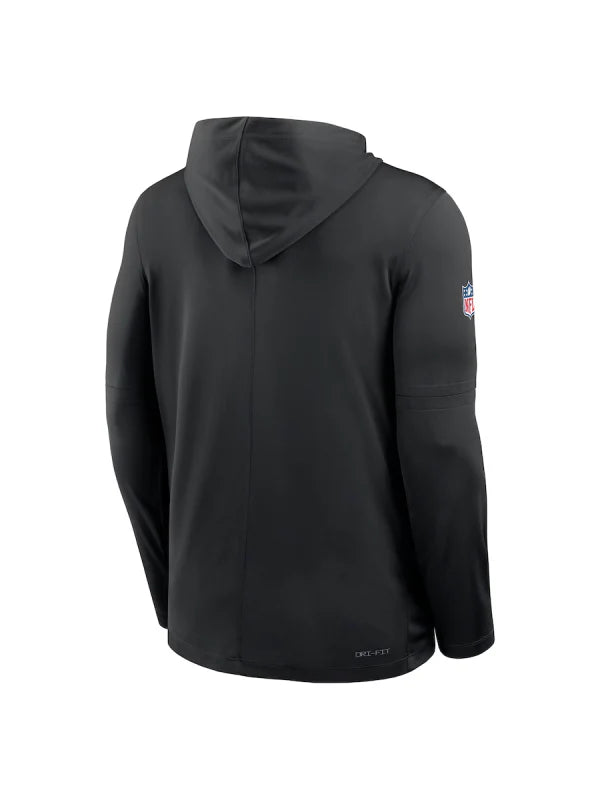 Indianapolis Colts Sideline Performance Long Sleeve Hoodie T-Shirt Recreated Edition