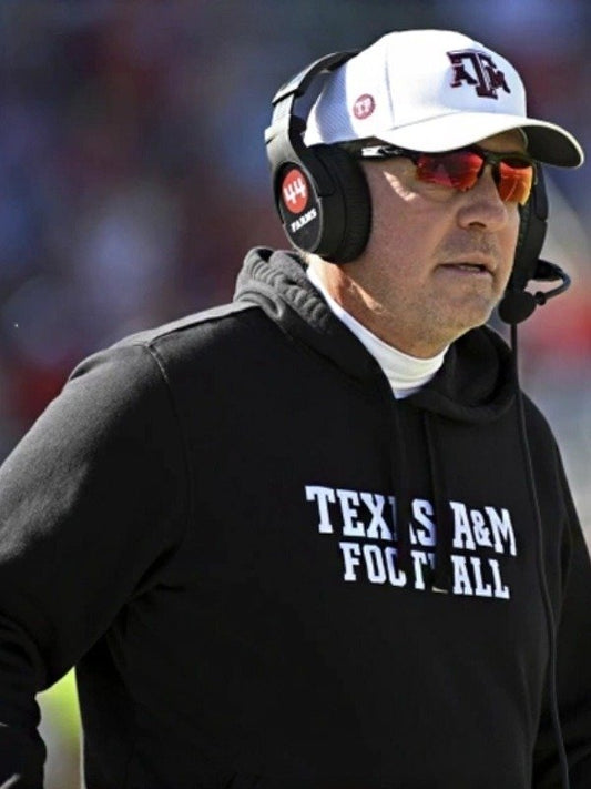 Jimbo Fisher Texas A&M Football Hoodie Recreated Edition