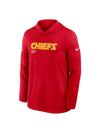 Kansas City Chiefs Sideline Performance Long Sleeve Hoodie T-Shirt Recreated Edition