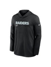Las Vegas Raiders Sideline Performance Long Sleeve Hoodie T-Shirt Recreated Edition