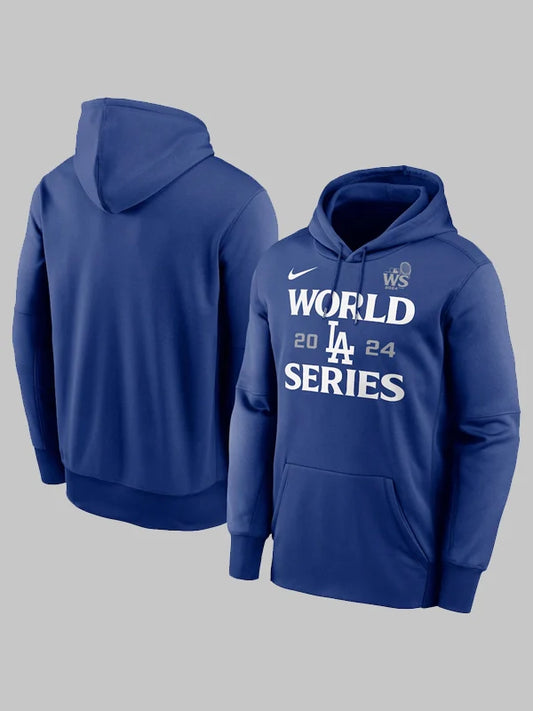 Los Angeles Dodgers Nike 2024 World Series Hoodie Hennything is Possible Hoodie Recreated Edition