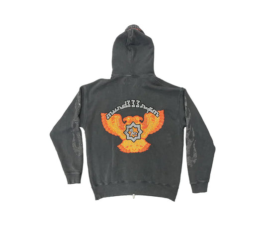 Bloody Osiris Murd333r Rhinestone Hoodie Recreated Edition