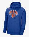 Knicks Blue Pullover Hoodie Recreated Edition