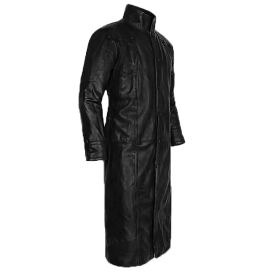 Captain America Nick Fury Leather Trench Coat