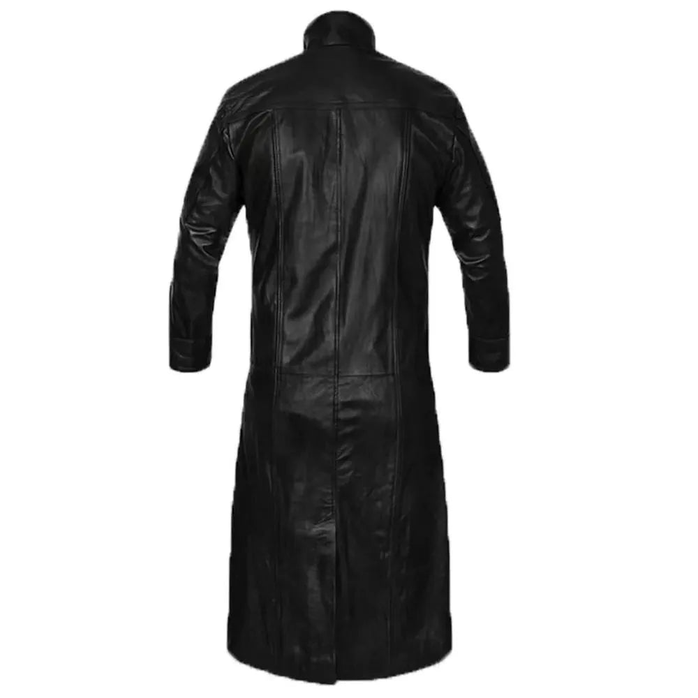 Captain America Nick Fury Leather Trench Coat