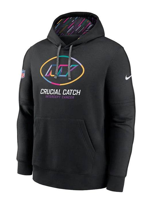 New York Jets Crucial Catch Club Hoodie Recreated Edition