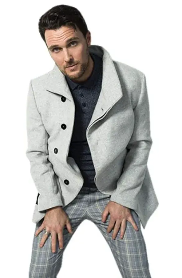 Owain Yeoman Extant Wool White Coat