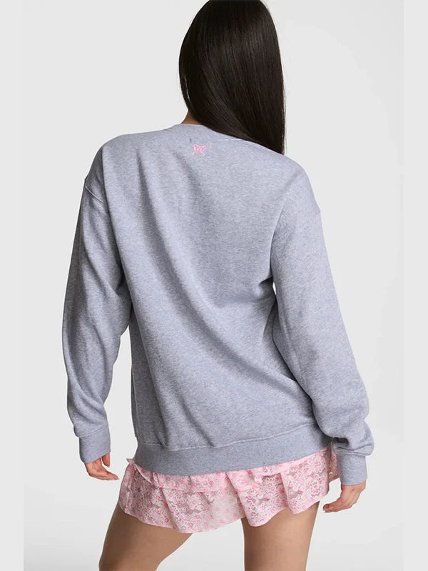 PINK x LoveShackFancy Crew Sweatshirt (Recreated Edition)