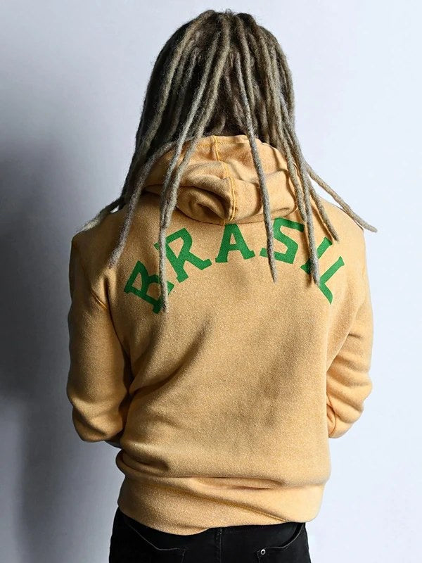 Pel’ Brasil Gold Hoodie Recreated Edition