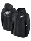 Philadelphia Eagles Black Sideline Club Pullover Hoodie (Recreated Edition)