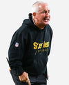 Danny Smith Pittsburgh Steelers Black Hoodie 🖤🏈 Recreated Edition