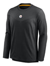 Mike Tomlin Steelers Black Sweatshirt Recreated Edition