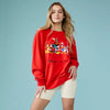 Stoney Clover Lane Mickey & Minnie Holiday Pink Sweatshirt (Recreated Edition)