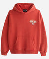 NFL Abercrombie San Francisco 49ers Graphic Popover Red Hoodie