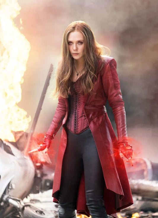 Captain America Civil War Scarlet Witch Coat
