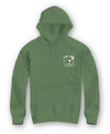iot Society Peanuts Snoopy Take a Hike Hoodie – Green Fleece Pullover (Recreated Edition)