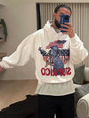 Drake Stop Rico White & Black Hoodie (Recreated Edition)