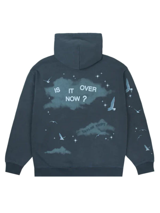 Taylor Swift 1989 Blue Zip-Up Hoodie (Recreated Edition)