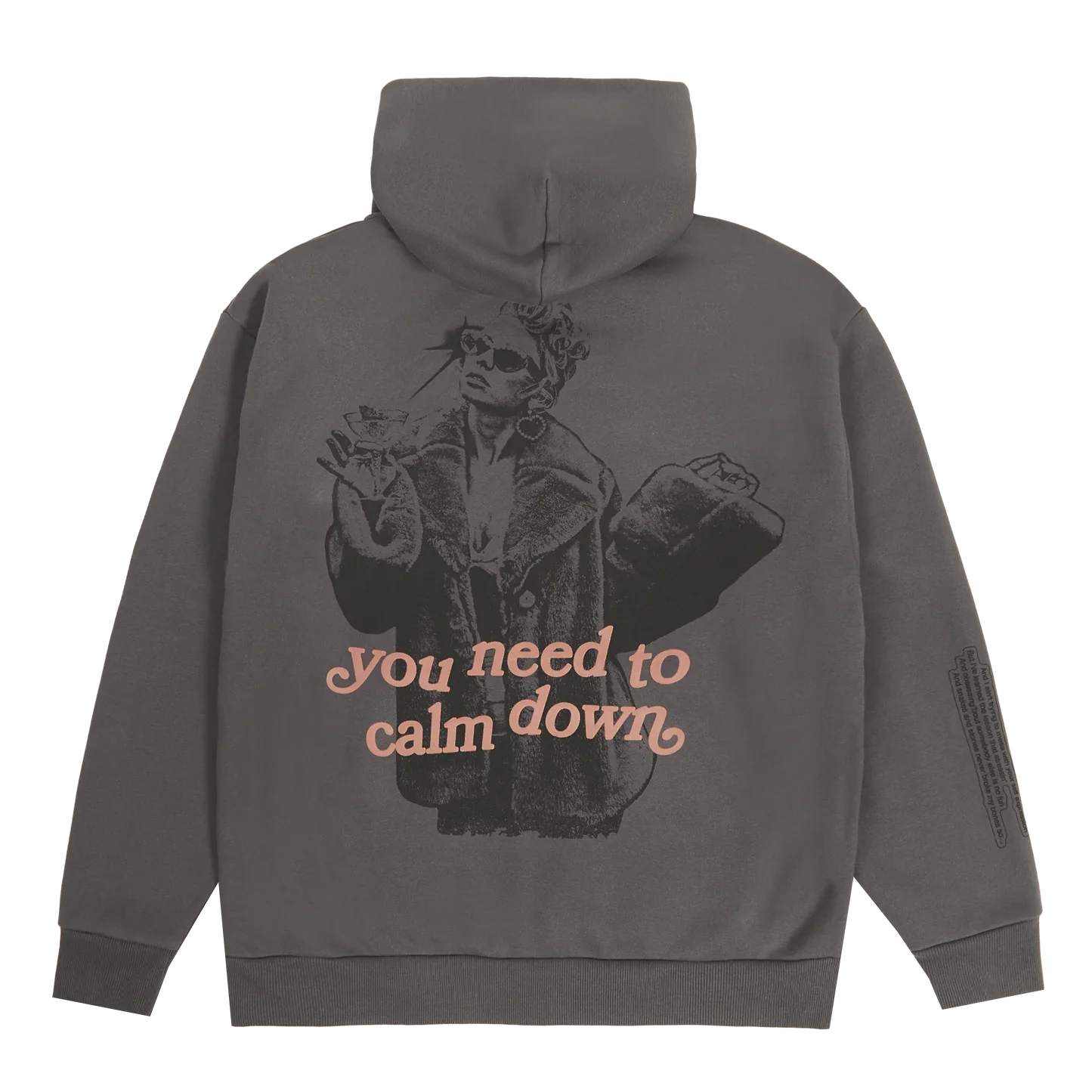 Taylor Swift "You Need To Calm Down" Grey Hoodie – Recreated Edition