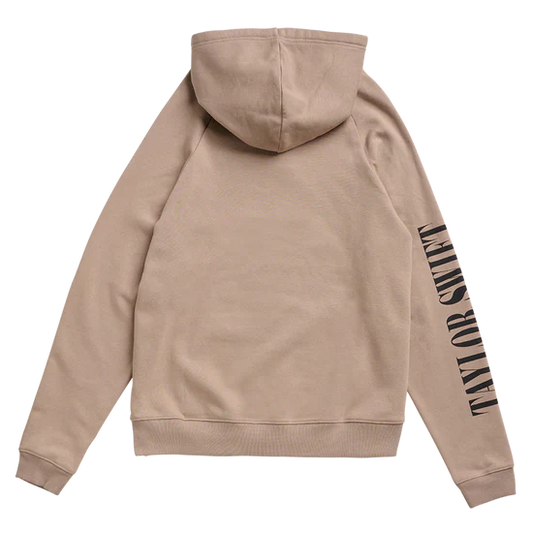 Taylor Swift "The Eras Tour" Taupe Hoodie – Recreated Edition