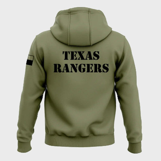 Texas Rangers Green Pullover Hoodie (Recreated Edition)