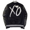 The Weeknd Xo Jackets Tour Black Wool & Leather Varsity Jacket