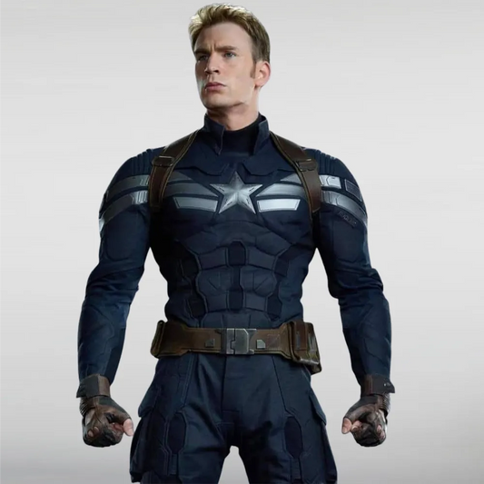 The Winter Soldier Captain America Blue Jacket