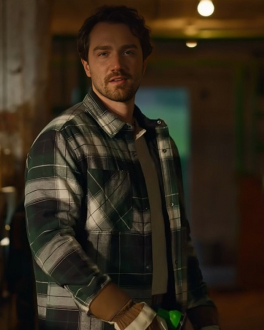 The Wish Swap 2025 Jake Foy Plaid Jacket – Cozy Style with Festive Flair