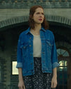 Tuiskoms 2025 Amalia Uys Blue Denim Jacket – Casual Chic with Star‑Style Edge