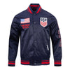 Unisex Pro Standard USMNT Classic Navy Satin Jacket