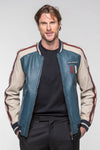 Steve McQueen Walt 5 Men's Royal Blue Leather Jacket