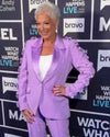 Watch What Happens Live Denise Welch Lilac Blazer